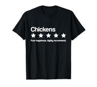 Poulets, Cinq étoiles, Un Pur Bonheur, Je recommande T-Shirt