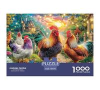 Poulets de Conte de fées Puzzle pour Adultes - 1000 Pièces L'Excellence du Challenge Éducatif : Le Cadeau Parfait pour Adultes Et Adolescents Dès 14 Ans 70x50cm/1000pcs