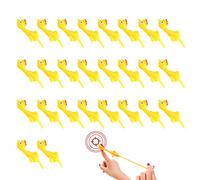 Poulets Frondeurs 26 pièces Jouet de Fronde de Doigt Fronde Lance-Pierres de Doigts Extensibles Jouet Poulet en Caoutchouc Poulet Catapulte Poulet Volant Jouet Flick Jouet de Poulet en Caoutchouc