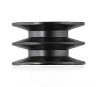 Poulie à courroie double V à rainure de 20 mm pour moteur 168F 170F compatible avec moteurs GX110 7HP pour une transmission de puissance fluide (tête plate)