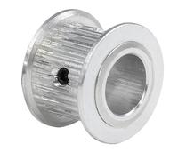 Poulie à courroie MXL 24/25 dents, pas de 2,032 mm, poulie en alliage, trapézoïdales, largeur 6/10, for pièces d'imprimantes 3D, 1/2(25T (Bore 5 mm) m),1pc/Belt 6 mm)