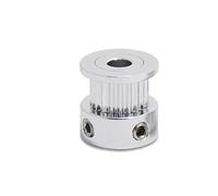 Poulie à Courroie Pièces d'imprimante 3D Poulie GT2, 16 Dents 2GT 20 Dents, alésage en Aluminium 5 mm 8 mm, pièce d'engrenage de Roues synchrones pour Largeur 6 mm Durable et pratiquement
