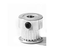 Poulie à courroie Z GT2 Poulie en aluminium 20 dents, alésage 4/5/6/6.35/8 mm 2GT, convient pour courroie synchrone ouverte GT2-6/10 mm Durable et virtuellement (diamètre d'alésage : alésage 4 mm, lar
