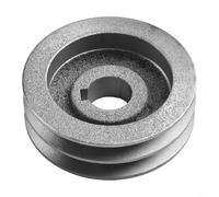 Poulie à double gorge en fonte type A pour courroie trapézoïdale de type V - Poulie de moteur - Accessoire pour outils électriques 50-94 mm de diamètre - Plusieurs tailles (91x29x24 mm)