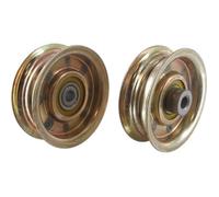 Poulie à gorge plate adaptable CUB CADET pour modèles Z-Force avec carters de coupe de 44, 48 ou 52'' - Remplace origine 02004558