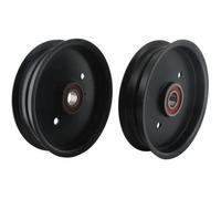 Poulie à gorge plate adaptable HUSTLER - JOHN DEERE - TORO pour série Z, Super Z, Mini Z, ATZ - Remplace origine 781856, TCA19779