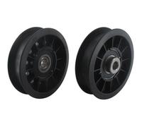 Poulie à gorge plate adaptable JOHN DEERE pour série LX, GX70, GX75, GX95, Z225, Z245 - Remplace origine AM115459
