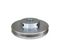 Poulie à gorge simple en alliage d'aluminium for moteurs (alésage 4/5/6/8/10 mm), modèle de roue de transmission(10mm 40mm)