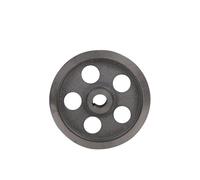 Poulie à gorge unique de type B, diamètre 200-300 mm, en fonte, pour outils électriques. Accessoires pour poulies à courroie trapézoïdale épaisse et creuse.(Width22mm,200MM)