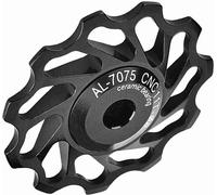 Poulie arrière en alliage d'aluminium, roue de support, poulie de guidage arrière pour VTT, convient à la plupart des VTT (11T)