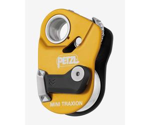 Poulie bloquante Petzl Mini Traxion jaune