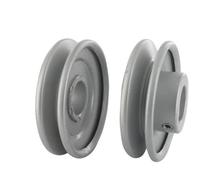 Poulie clavetée à gorge trapézoïdale en acier