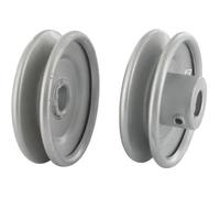 Poulie clavetée à gorge trapézoïdale en acier