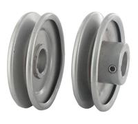 Poulie clavetée gorge trapézoïdale Ø ext. 88,90 mm Ø int. 22,23 mm PGT17