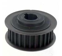Poulie crantée 28 dents d'origine CASTELGARDEN pour palier pour modèle TC102 - H: 28mm, Ø: ext: 75mm, Ø int: 20mm. Remplace origine: 25601560/0