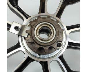 POULIE CYCLO ADAPTABLE PEUGEOT MBK51-103 SP-MVL ALU NOIR AVEC PIGNON 11 DTS -SELECTION P2R-