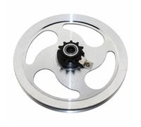 Poulie cyclo alu ellipse pour peugeot 103 sp-mvl avec pignon 11 dts