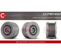 Poulie d'alternateur avec poulie débrayable CCP90145AS CASCO