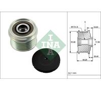 POULIE D'ALTERNATEUR INA SUZUKI JIMNY 1.5 DDIS 03-