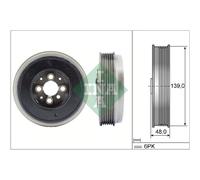 Ina Poulie damper 544 0065 10 (vilebrequin)