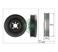 Poulie damper, vilebrequin Schaeffler INA 544 0138 10