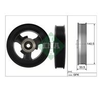 INA Poulie damper (vilebrequin) 544 0149 10