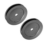 Poulie de broche pour AYP PP1242 PP12542JA YTH2242A LTH1342 YTH180 LT125 LT140 remplace 21546127 129861 153535 173436 532173436 compatible avec 1 06.7 Deck de 121,9 cm et 137,2 cm (lot de 2)