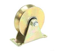 Poulie de câble multifonction en acier, avec 2 roulements à billes, poulie de câble en acier résistant à la , poulie de piste de 18 mm, pour divers projets (50 mm)