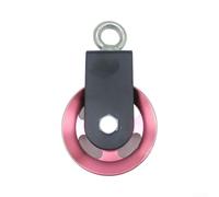 Poulie de câble pour salle de sport à domicile 88 mm pour curling d'aviron (rose)