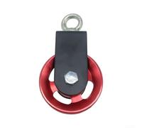 Poulie de câble pour salle de sport à domicile 88 mm pour curling d'aviron (rouge)