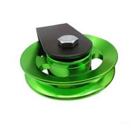 Poulie de câble pour salle de sport à domicile 88 mm pour curling d'aviron (vert)