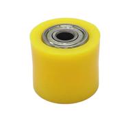 Poulie de chaîne d'entraînement 8/10 mm, guide de tendeur de roue for moto enduro, motocross, pit bike, VTT, CRF, CR, XR Complet(Yellow 8mm)