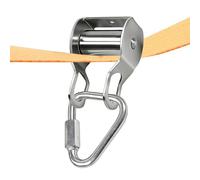 Poulie de corde, roue en acier inoxydable robuste avec corde, système de poulie pour mangeoire à oiseaux - pour vêtements, drapeau, chasse, mou, garage, plafond, camping, vélo, seau cargaison, panier