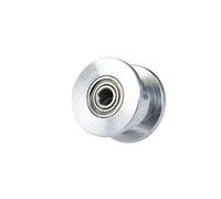 Poulie de Courroie 2GT 16/20 Dents poulie de renvoi de Roue synchrone avec roulement, avec/sans dent, alésage 3 mm, pour Courroie GT2 Largeur 6 mm Durable et virtuellement (Couleur : 20T avec T)