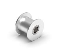 Poulie de Courroie 2GT 20 Dents poulie Folle de Roue synchrone, Noir, alésage 3 mm 4 mm 5 mm, sans roulement pour Courroie GT2 Largeur 10 mm, 20 Dents 20 Dents Durable et pratiquement