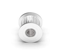 Poulie de Courroie 2GT 20 Dents poulie Folle de Roue synchrone, Noir, alésage 3 mm 4 mm 5 mm, sans roulement pour Courroie GT2, Largeur 10 mm 20 Dents 20 Dents Durable et pratiquement