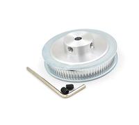 Poulie de Courroie 70 Dents 2GT poulie, alésage 6/6.35/8/10/12/14/15/16/17/19/20mm pour GT2, Largeur de Courroie synchrone Ouverte 6/10mm 70 Dents 70T Durable et pratiquement