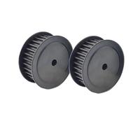 Poulie de courroie crantée Roue synchrone HTD 5M for largeur de courroie 10/15/20/25 alésage 8-28mm 45 acier HTD5M 40T 50T poulie synchronisation type AF(Bore 20mm,40T,11mm (For Belt 10mm))