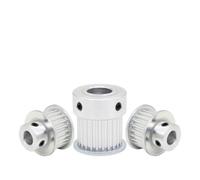 Poulie de courroie de distribution 26T, pas de 3.0mm, alésage 4/5/6/6.35/7/8mm, dent circulaire, forme BF/K, largeur de la courroie de poulie en aluminium 10mm(12 mm (K Shape))