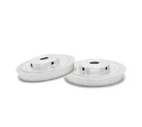 Poulie de Courroie de Distribution Poulie de courroie distribution HTD 3M, Type BF 80T 90T 100T, 120 dents, trou clavette 8/10/12/14/15-30mm(Bore 25mm,100T,11mm (for belt 10mm))