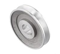 Poulie de courroie de moteur à rainure unique compatible avec courroie triangulaire de type A pour une utilisation dans les machines à compresseur d'air (97 x 24)