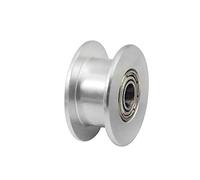 Poulie de Courroie Roue synchrone Passive GT2, 16/20 Dents poulie d'entraînement en Aluminium pour imprimante 3D, poulie de renvoi d'engrenage, Large 6 mm/10 mm Durable et virtuellement (Taille : 20T