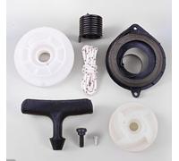 Poulie de démarreur à ressort - Kit de corde à ressort compatible avec tronçonneuse Husq-Varna 435 440 445 450 445E 450E