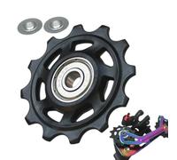 Poulie de dérailleur à roulement pour vélo à libération rapide | Roue de dérailleur à roulement lisse pour l'entretien du vélo, un changement précis et une réparation facile.