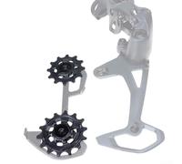 Poulie de dérailleur arrière pour vélo 12T 14T Convient pour XX1 X01 SX et pour les vélos Eagle de type 3, y compris roue de guidage en plastique, roulement en acier, joint en alliage d'aluminium (14T