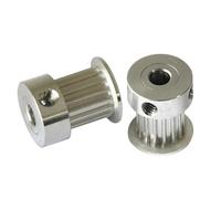 Poulie de distribution 16 dents T2.5, 2 pièces, for courroie 10 mm largeur, alésage 6 mm/5, d'imprimante 3D(5mm)