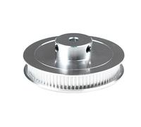 Poulie de distribution 2GT 100 dents, alésage 5/6/6,35/8/10/12/12,7/14/15/16/17/18/19/20/22/25 mm, for courroie synchrone largeur 6/10, 3/4 pièces(6mm,3pcs/For belt 6mm)