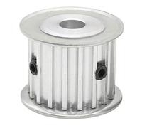 Poulie de distribution 2GT 20 dents, alésage 3/4/5/6/6,35/8 mm, for courroie synchrone, largeur 6/10, imprimante 3D, faible jeu, roue(6.35mm,2pcs/For belt width 10mm)