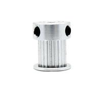Poulie de distribution 2GT/GT2 12T-20T, diamètre de trou 3-8 mm, compatible avec courroie 2M 6/9/15 mm, compatible avec les pièces de rechange d'imprimante 3D.,15 dents,Alésage 5 mm - Largeur 10 mm