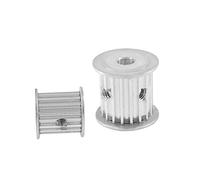 Poulie de distribution 3M 20T 4/5/6/6.35/8/10/12mm alésage poulie courroie 16mm largeur 3mm pas for HTD courroies 2 pièces(4mm)